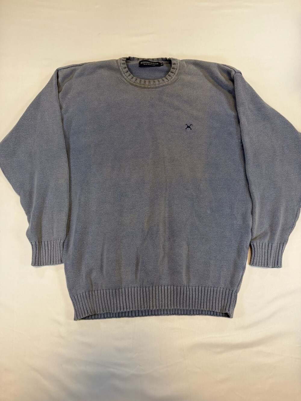 Kevingston New England Crewneck Sweater Blue Size XL